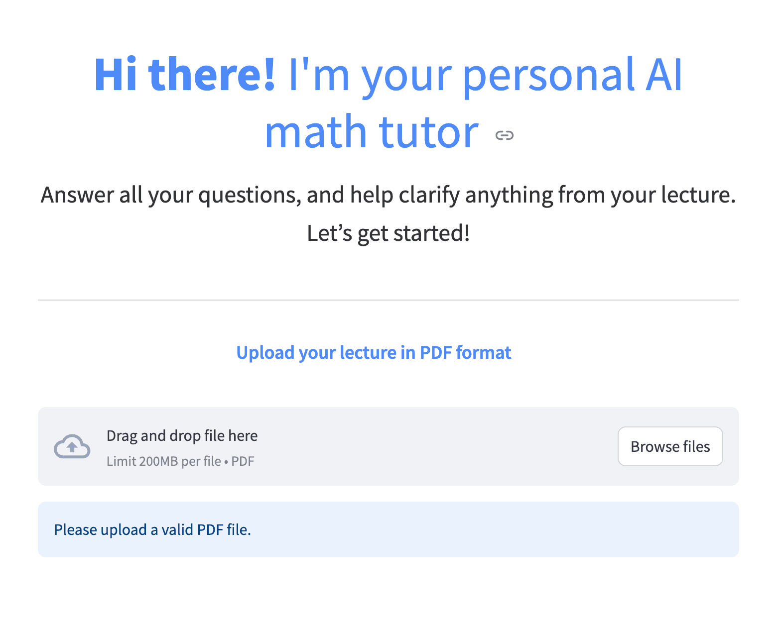 AI Math Tutor icon